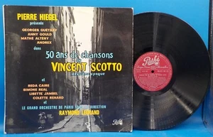 Guetary, Altery, Caire, Jambel, Renard LP 50 Ans de Chansons Vincent Scotto BX8C - Picture 1 of 2