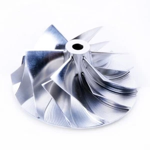 Rueda compresora de palanquilla TRITDT 37,8/49 mm 6+6 para TF035HM TD04-12T 4D56T 4M40T - Imagen 1 de 3