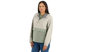 NWT Carhartt Women's Rain Defender Lightweight Packable Anorak Blue/ Gray Size M - Picture 1 of 4