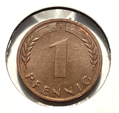 Germany  1969 1 Pfenning - Image 1 of 2