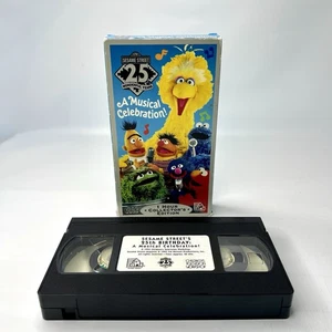 Sesame Street 25th Birthday (VHS 1993) A Musical Celebration Anniversary Muppets - Bild 1 von 3