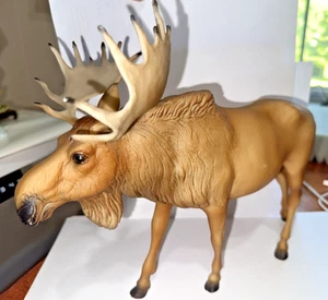 Vintage (1997) Breyer Models #387 Wilderness Series ~ Bull Moose Light Tawny Dun - Bild 1 von 10