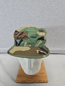 Cappello mimetico militare vintage BDU taglia 7 3/8 (5s2) - Foto 1 di 5