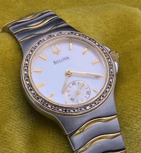 bulova diamond ladies watch - Picture 1 of 10