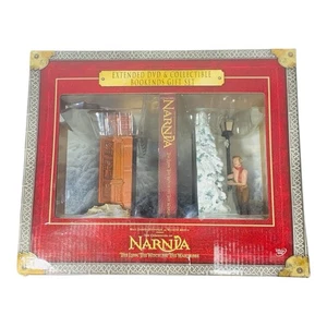Narnia Lion, Witch & Wardrobe Bookends - Chronicles Of Narnia Collectors DVD - Picture 1 of 14