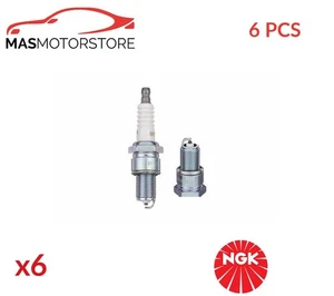 ENGINE SPARK PLUG SET PLUGS NGK 7075 6PCS A FOR NISSAN PATROL GR IV 4.2 CAT 4.2L - Picture 1 of 7