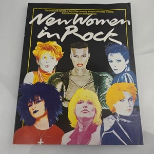 NEW WOMEN IN ROCK Rare 1982 Photo Book BLONDIE Siouxsie KATE BUSH Pat Benatar - Picture 1 of 5