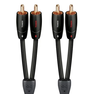 AudioQuest Tower RCA Male to RCA Male Cable (1.97 ft.) - Image 1 of 3