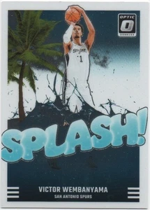 Victor Wembanyama 2024-25 Panini Donruss Optic Basketball Splash! #4 Sporen - Bild 1 von 2