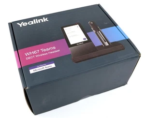 Yealink WH-67 Teams - Cuffie wireless DECT - ottimizzate per Microsoft Teams - IMBALLO ORIGINALE - Foto 1 di 2