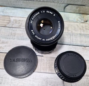 Lente de enfoque manual Ricoh XR Rikenon 50 mm f/2 para cámaras SLR Pentax con montura K - Imagen 1 de 9