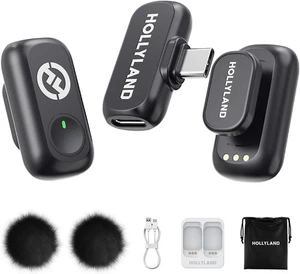 Hollyland Lark A1 Wireless Microphone for iPhone 15/16 & Android, 48kHz/24-bit - Picture 1 of 7