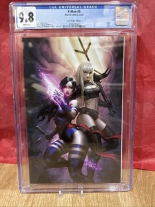X-Men #5ILLUMINATI.A CGC 9.8 2024 Graded Comic New Slab 5 Lim Cover Virgin - Picture 1 of 3