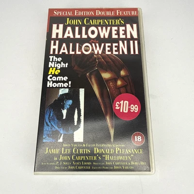 Halloween 1 & 2 Special Edition Double Feature VHS Video Untested - Bild 1 von 4