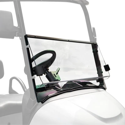 Parabrisas plegable transparente para carro de golf RedDot AS4 AS5 DOT para EZGO RXV/Valor 2024-Up Foto 1 de 4