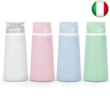 Valourgo, flaconi da viaggio per articoli da toeletta, 100 ml, in silicone,