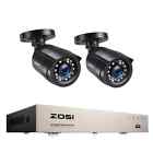 1080P Outdoor 5MP DVR Security Camera Day/Night Video Surveillance System Lot