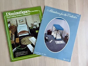 Diminutiques: Hand Crafting Furniture in Miniature Book By Jean Dickey - Picture 1 of 3