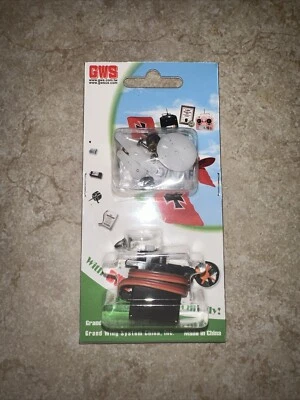GWS Grand Wing R/C Servo W/Hardware GWSNR+FH/BB/J 3807 NIP NEW - Image 1 of 2