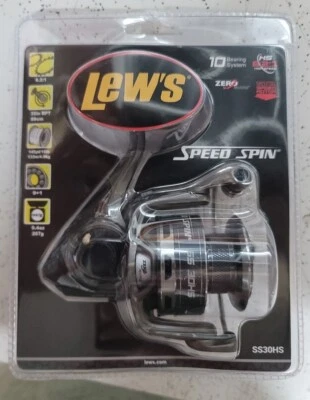 Carrete giratorio Lew's Speed SS30HS - 10 rodamientos relación de transmisión 6,2:1 **SELLADO** Foto 1 de 2