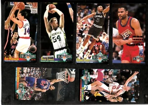 (22 LOT (20) 1993-94 (2) 1994-95 Fleer NBA Sessions LAIMBEER + Celtics Pistons + - Picture 1 of 8