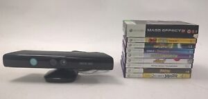 Xbox 360 Kinect Motion Sensor With 9 Kinect Games Adventures Sports Harry Potter