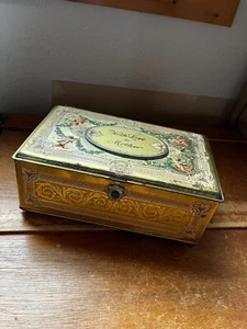 Vintage Artstyle Chocolate Company Cream & Gold Victorian Style With Love to Mot - Picture 1 of 14