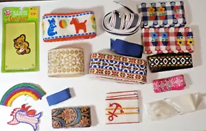 Vintage Sewing Trims - Lot of 16 Sewing Trims and Appliques - Picture 1 of 9
