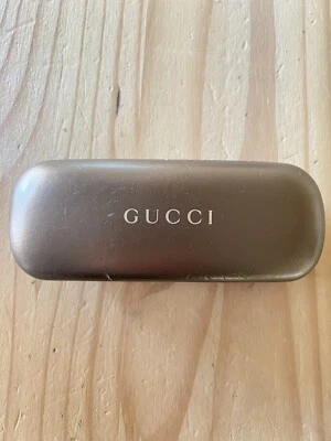 Gafas de sol gucci estuche rígido dorado/marrón (ver fotos para más detalles) Foto 1 de 4
