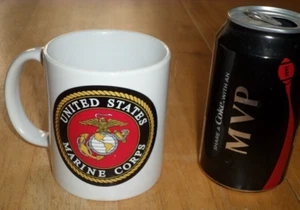 [U.S. MARINES CORPS] "HIGH DESERT MARINES", Ceramic  Coffee Cup, VINT. - Picture 1 of 8