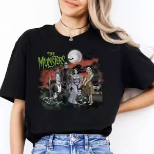 Cute Horror The Munsters Tee, Gothic T-Shirt, Classic Monsters, Lily Munster Pop - Picture 1 of 3