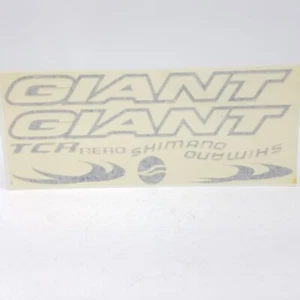 Giant TCR AERO Shimano Vtg Decals Frame Stickers Set Cycling Bicycle Blue - Picture 1 of 6