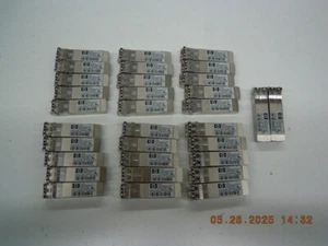 Lot 32 x HP AJ716B HPE 8Gb Shortwave B-series Fibre Channel 670504-001 SFP+ - Picture 1 of 9