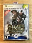 Medal of Honor: Frontline (Microsoft Xbox, 2002) TESTED COMPLETE CIB W/ MANUAL