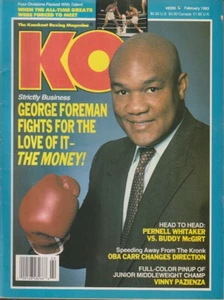 KO-Knock Out Boxing Magazine George Foreman February 1993 KL5662 - Picture 1 of 6