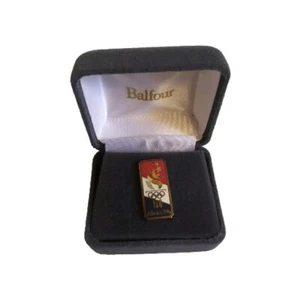 1996 Atlanta Olympics Sterling Silver Lapel Pin Balfour #574/5000 - Picture 1 of 5