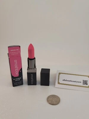 Smashbox Be Legendary Lipstick SHOCK ME PINK 0.10 oz Full Size RARE NEW In Box - Image 1 of 4