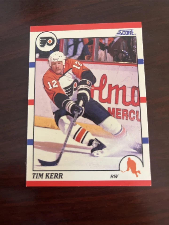 1990 Score Tim Kerr #177 Philadelphia Flyers - Image 1 of 1