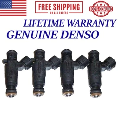 Inyecciones de combustible OEM 4X 2006-2012 Hyundai Elantra Kia Soul Spectra 2,0 L 35310-22800 Foto 1 de 4