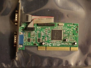 U952PR2 0XuPCI952-LQAG - 2x Port RS-232 Serial - PCI Adapter Card - Photo 1/3