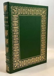 Easton Press POLITICS AND POETICS Artistotle 100 Greatest Books 1979 - Picture 1 of 6