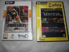 Unreal & Unreal Tournament 2004 Epic Games, PC DVD-ROM.