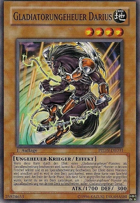 PTDN-DE031 Gladiatorungeheuer Darius 1 Aufl. aus Phantom Darkness - Bild 1 von 1