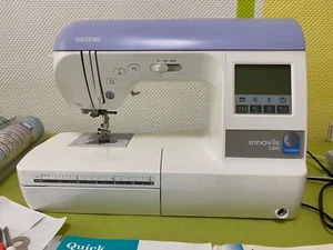 Brother Innovis 1200 Näh- Stickmaschine selten gebraucht TOP-Zustand viel Zubeh - Bild 1 von 5