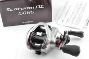 Mulinello Shimano 21 Scorpion DC 150HG DESTRO Baitcasting 【Spedizione 1 giorno】 - Foto 1 di 7