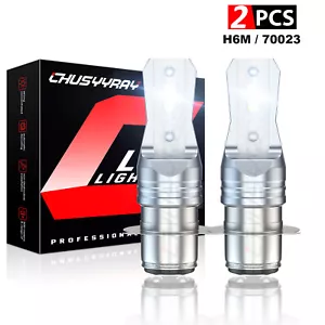 For Honda Rincon 650 680 2003-2015 2X H6 LED Headlight Light Bulbs 6000K - Picture 1 of 12