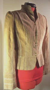 The LIMITED Wildlederjacke, Gr. 4, beige, 100% Echtleder - Bild 1 von 11