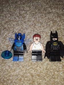 3 LEGO Minifigures Lot Blue Bettle Batman Scarecrow Harvest of Fear (76054) Used - Picture 1 of 2
