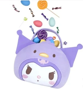 Sanrio Hello Kitty and Friends Spring Plush Pail Kuromi 14.5-inch NWT - Picture 1 of 5