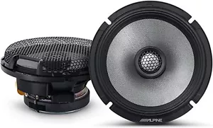 Alpine SPR-60 6-1/2" Coaxial 2-Way Speaker Set (Pair) - Picture 1 of 6